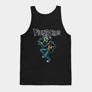 Fiend Club Dancing Zombie with Headphone Tank Top